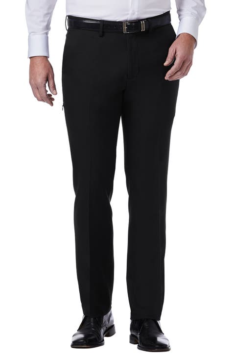 Mini Check Straight Fit Dress Pants