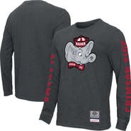 Mitchell & Ness Men's Mitchell & Ness  Charcoal Alabama Crimson Tide Team Pride Long Sleeve T-Shirt