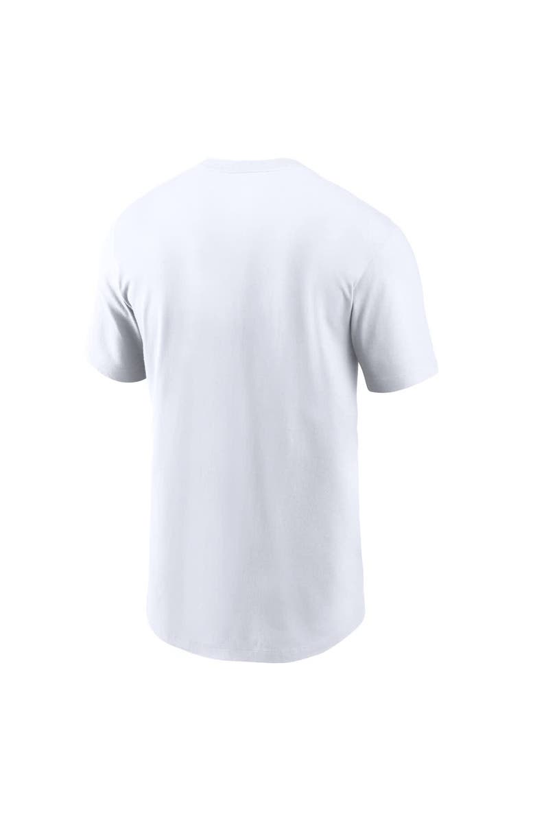 Nike Men's Nike White Chicago Cubs Cooperstown Collection Logo T-Shirt, Alternate, color, White