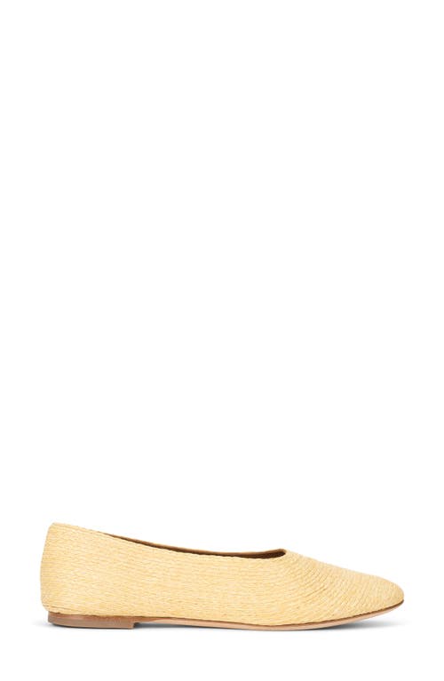 Staud Alba Raffia Ballet Flat