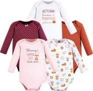 Hudson Baby Essential Long-Sleeve Cotton Bodysuit Set