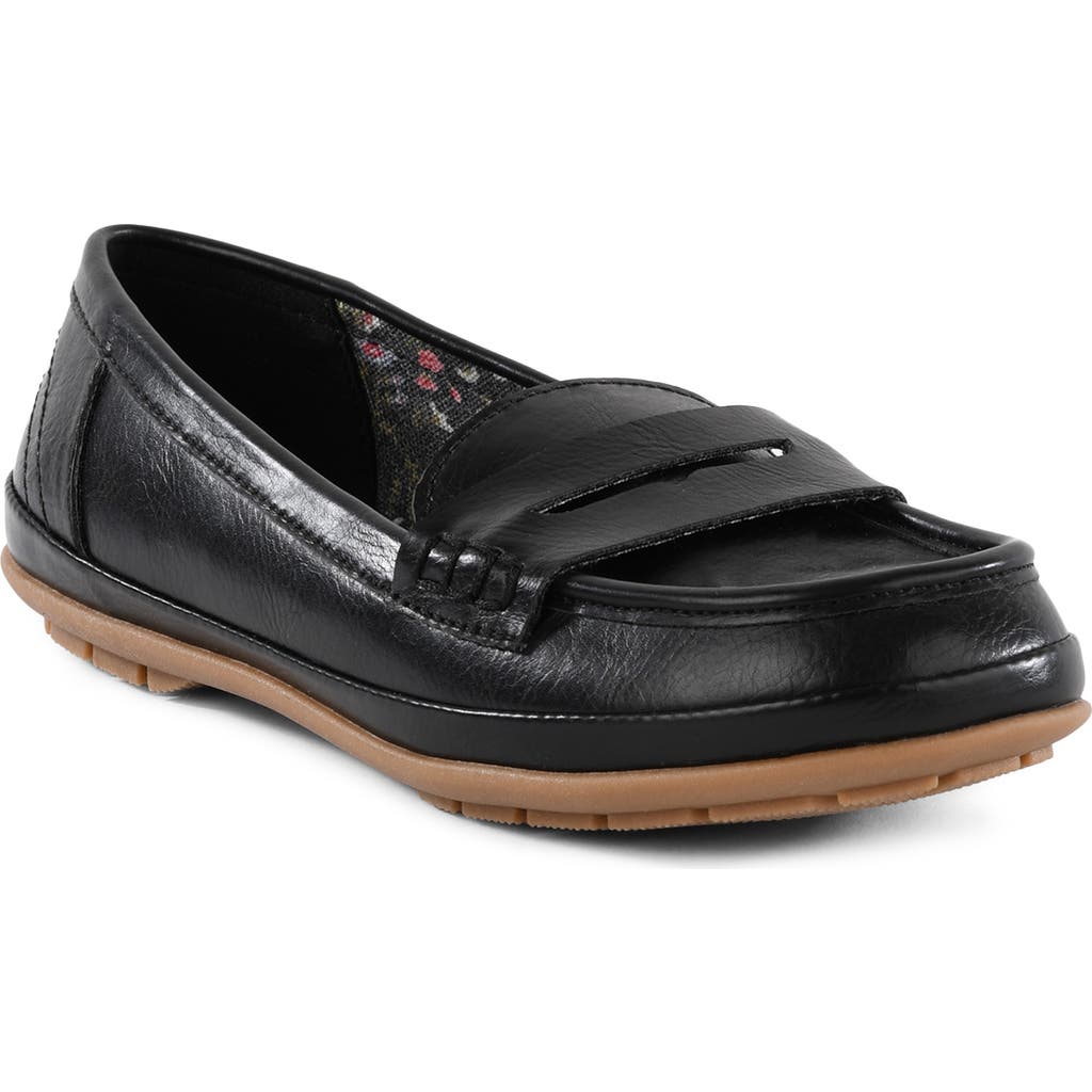 Bc Footwear Olivia Penny Loafer In Black