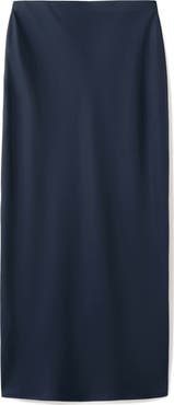 MANGO TEEN <p>Bias Cut Maxi Skirt</p>