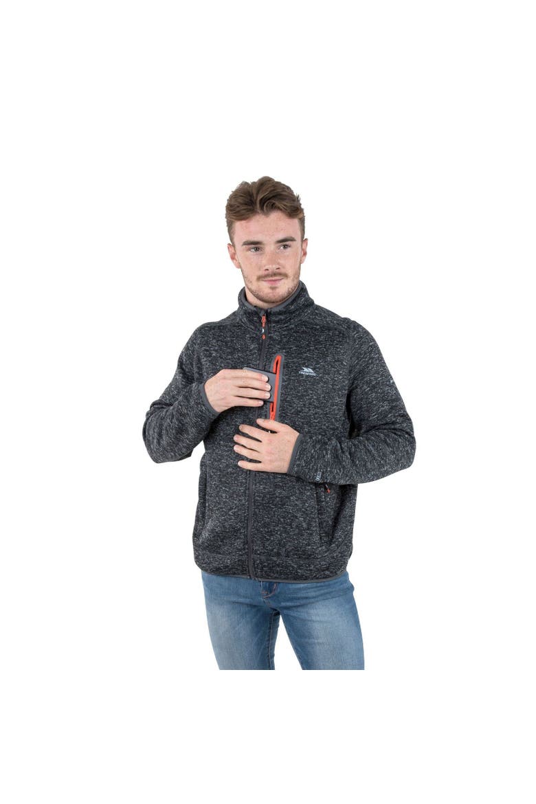 Bingham Fleece Jacket, Alternate, color, Black Marl