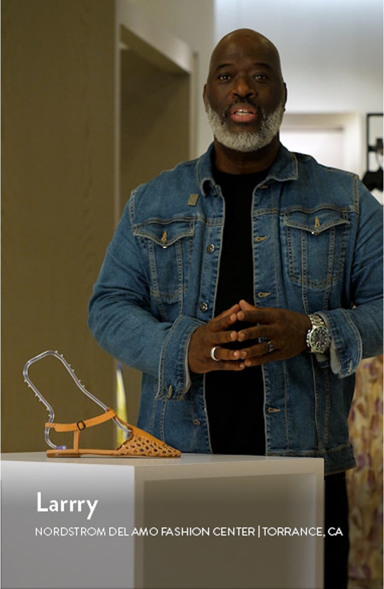 Reixa Woven T-Strap Sandal, sales video thumbnail