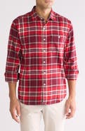 Tommy Bahama Frozen Lake Plaid Button-Up Shirt