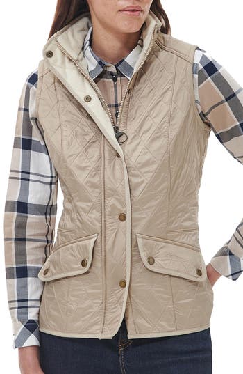 Barbour Cavalry Fleece Lined Vest In Multi