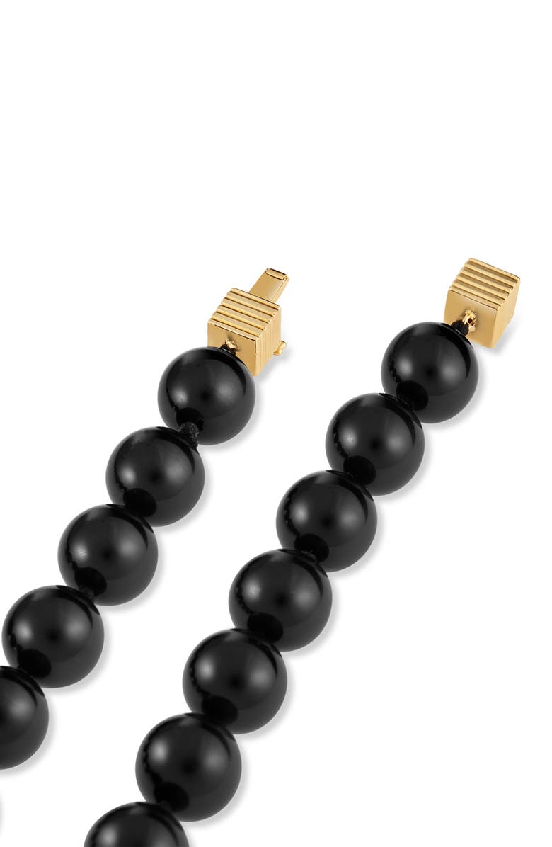 IVI Los Angeles Linda Onyx Beaded Necklace, Alternate, color,