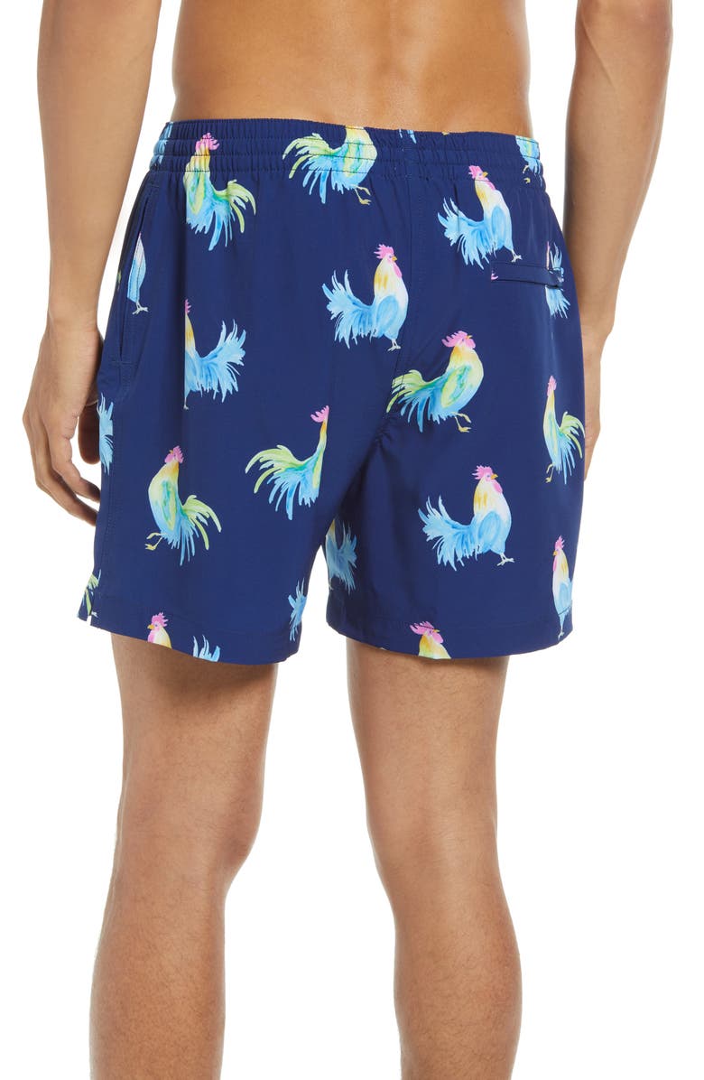 Chubbies The Fowl Plays 5.5-Inch Swim Trunks, Alternate, color, 