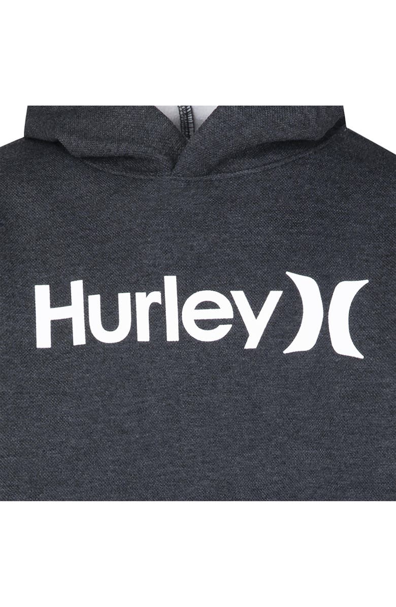 Hurley Heat Fleece Logo Hoodie, Alternate, color, K08black H