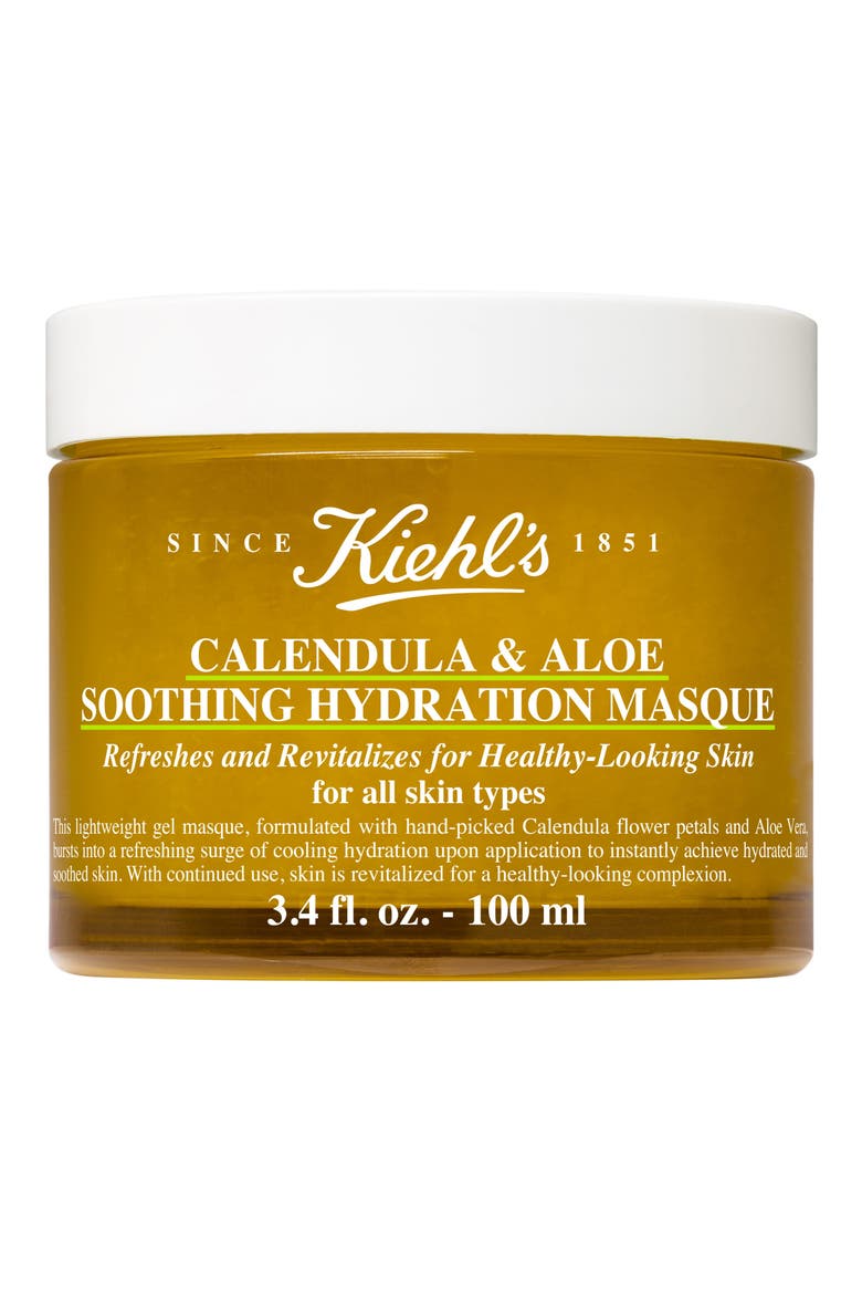 Calendula & Aloe Soothing Hydration Masque, Main, color, NO COLOR