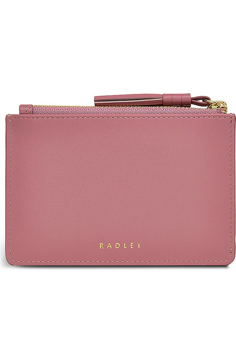 Radley Small Kentucky Derby Zip Wallet, Alternate, color, Sienna