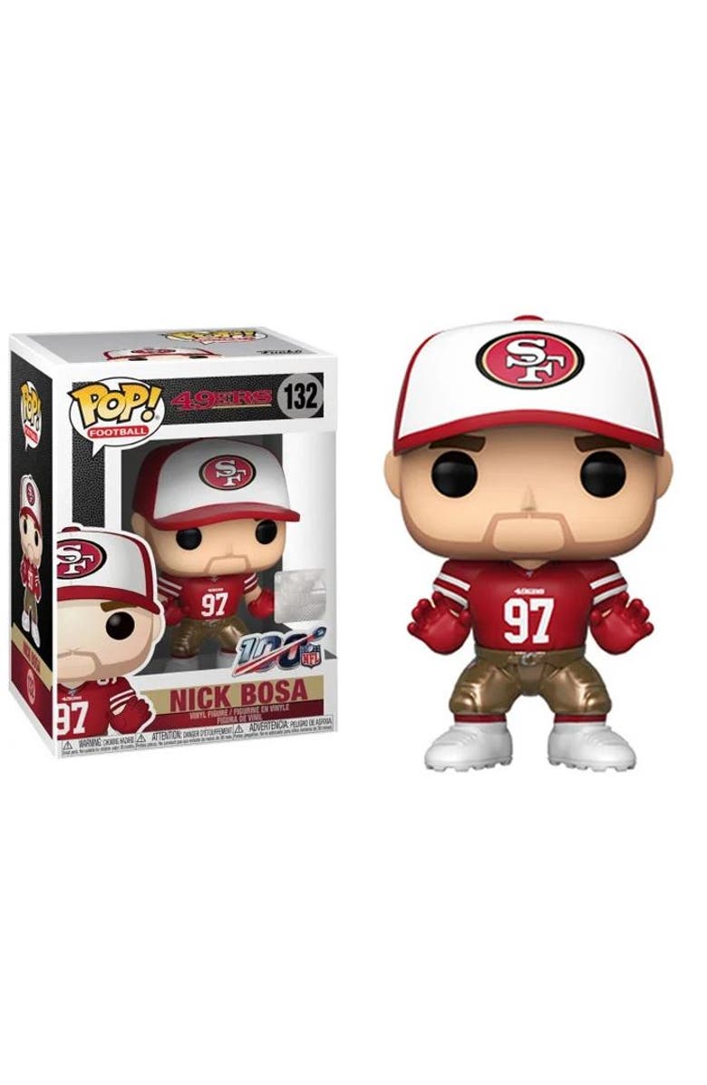 Funko Nick Bosa (San Francisco 49ers) NFL Funko Pop! Series 6, Main, color, Multi-Color