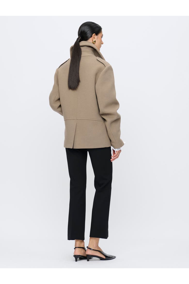 Franke Zipper Front Moto Jacket, Alternate, color, Brown