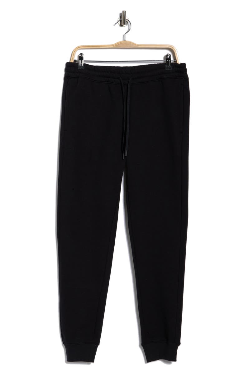 Z by Zella Freeform Fleece Joggers, Alternate, color, Black Caviar