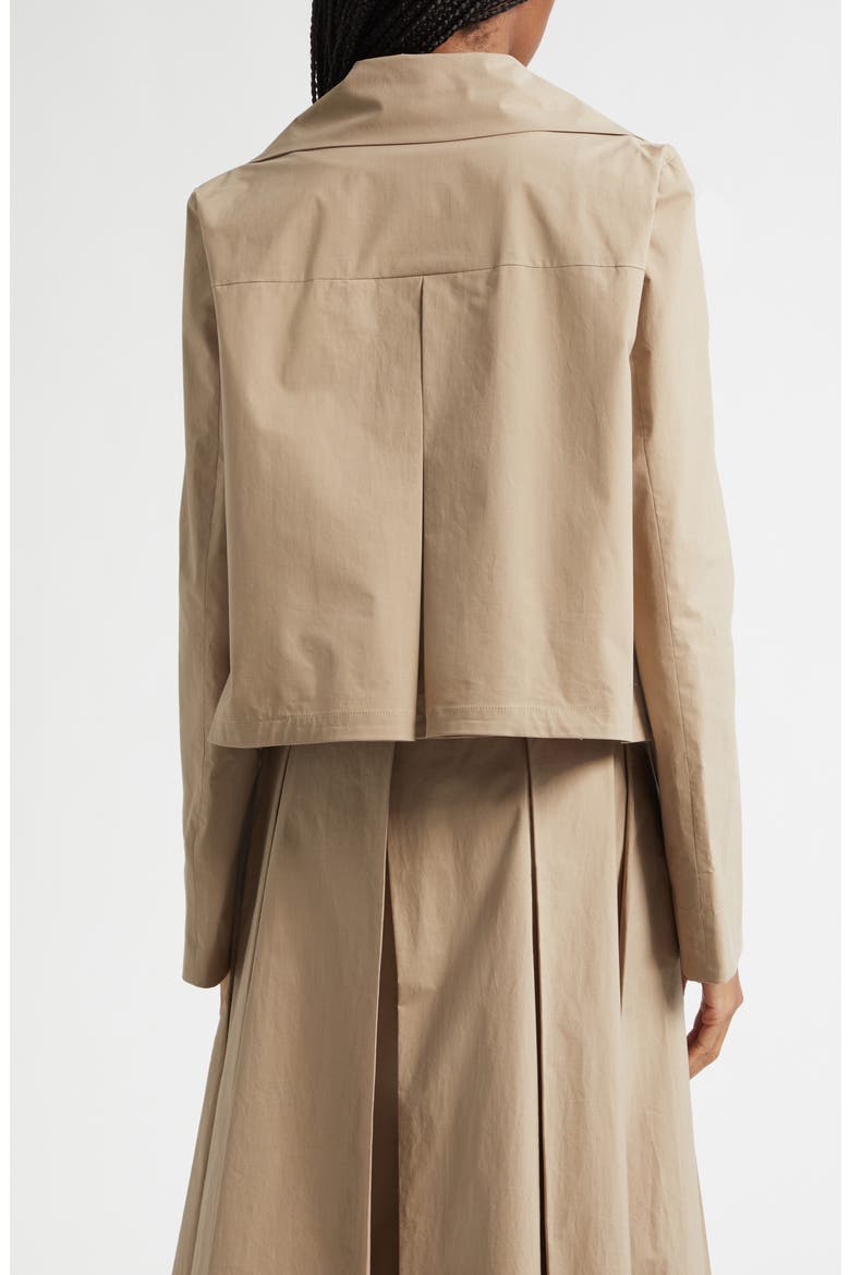 Dune Crop Trench Coat, Alternate, color, TAN