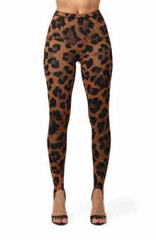 Naked Print Stirrup Leggings