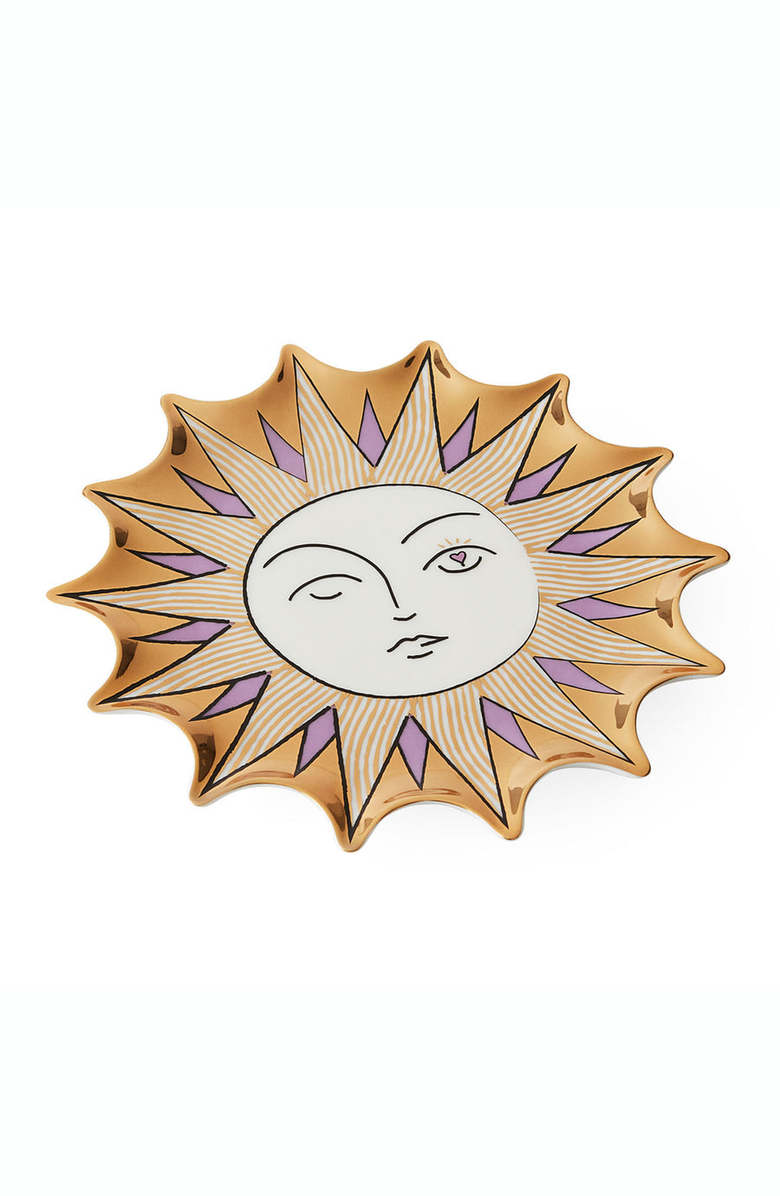 Jonathan Adler Muse Sun Trinket Tray, Main, color, 