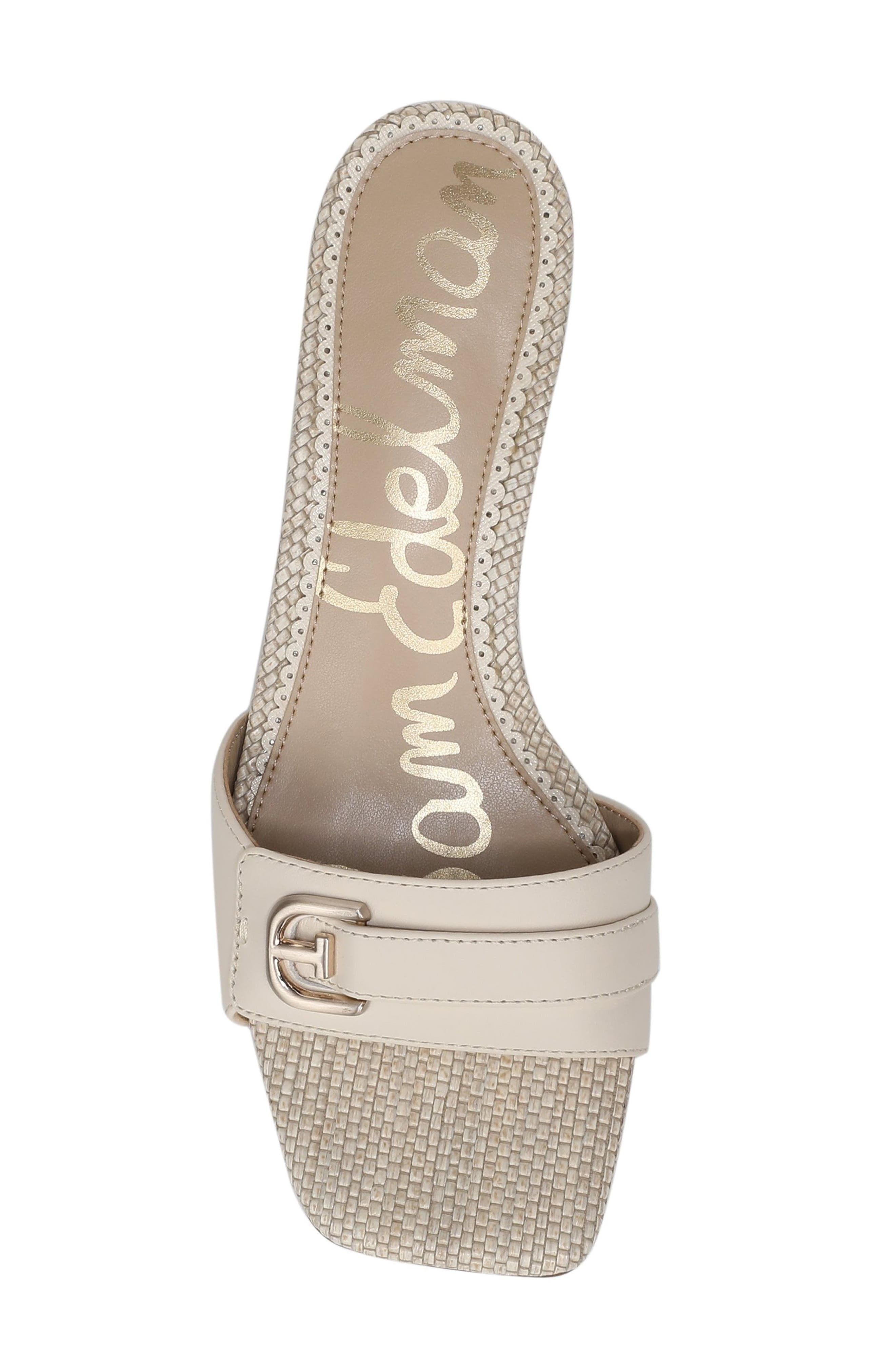 Sam Edelman Wilma Block Heel Slide Sandal, Alternate, color, Modern Ivory