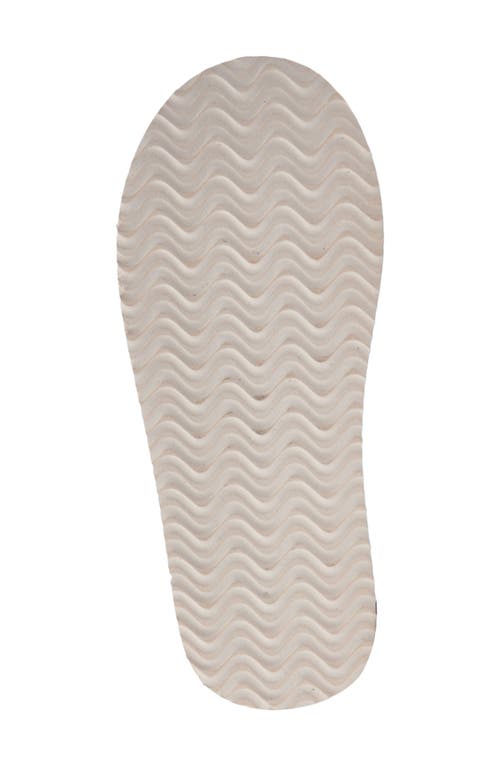 Azalea Wang Damari Faux Shearling Slipper In White
