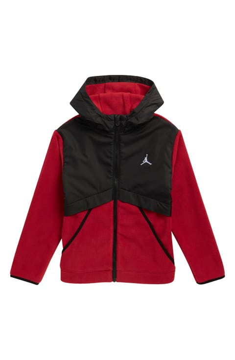 Kids' Mixed Media Fleece Jacket