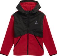 Jordan Kids' Mixed Media Fleece Jacket