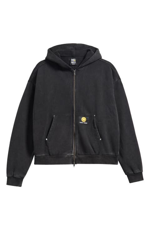 Smiley Core Zip-Up Hoodie