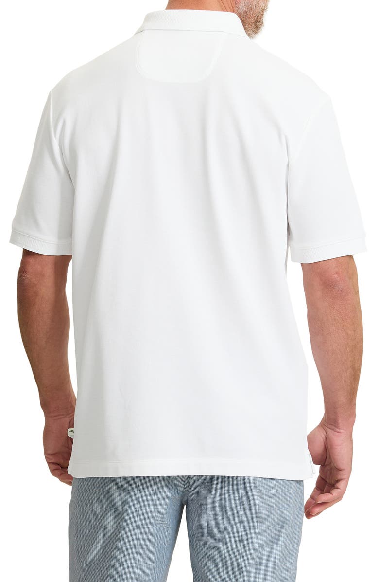 Tommy Bahama Emfielder Icon Solid IslandZone<sup>®</sup> Polo, Alternate, color, Bright White