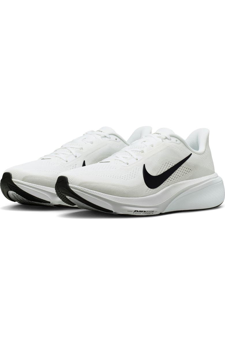 Nike Pegasus 42 Running Shoe, Main, color, White/Black