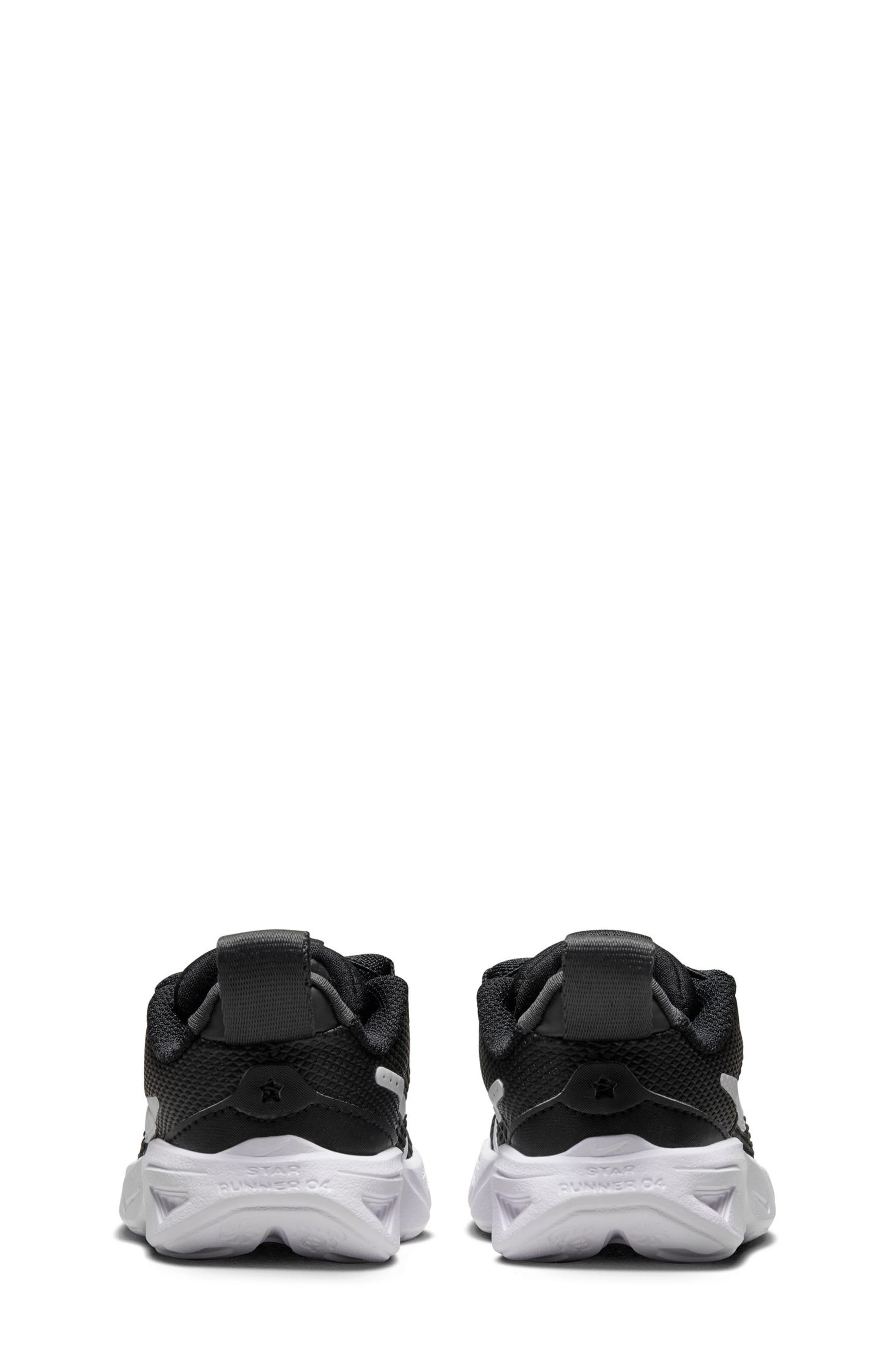 Nike Kids' Star Runner 4 Sneaker, Alternate, color, Black/ White/ Anthracite