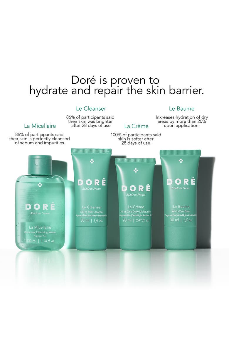 DORE Le Mini Set 4-Piece Skincare Essentials Kit, Alternate, color, 