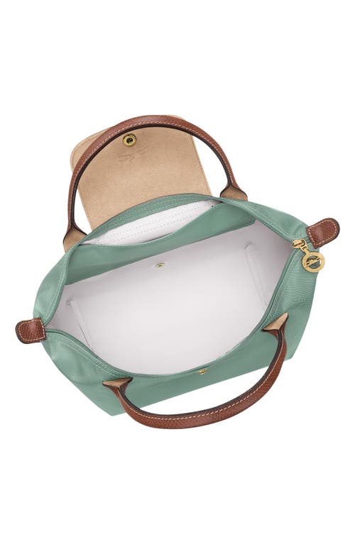 Longchamp Small Le Pliage Original Top Handle Bag In Green