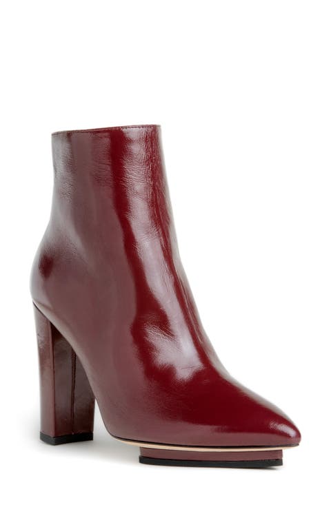 Tessa Pointed Toe Platform Bootie (Women)