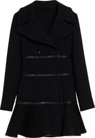 Alaïa Princess Double Breasted Wool Coat