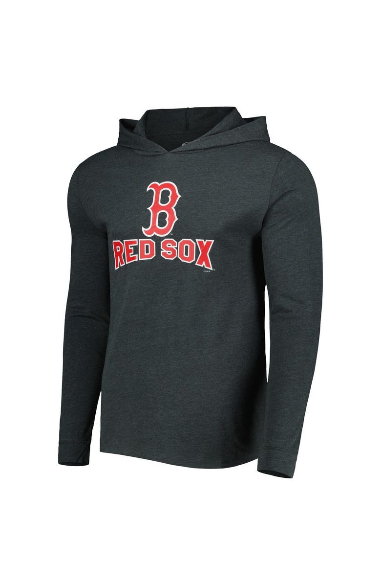 CONCEPTS SPORT Men's Concepts Sport Heather Red/Heather Charcoal Boston Red Sox Meter Pullover Hoodie & Joggers Set, Alternate, color, Heather Red