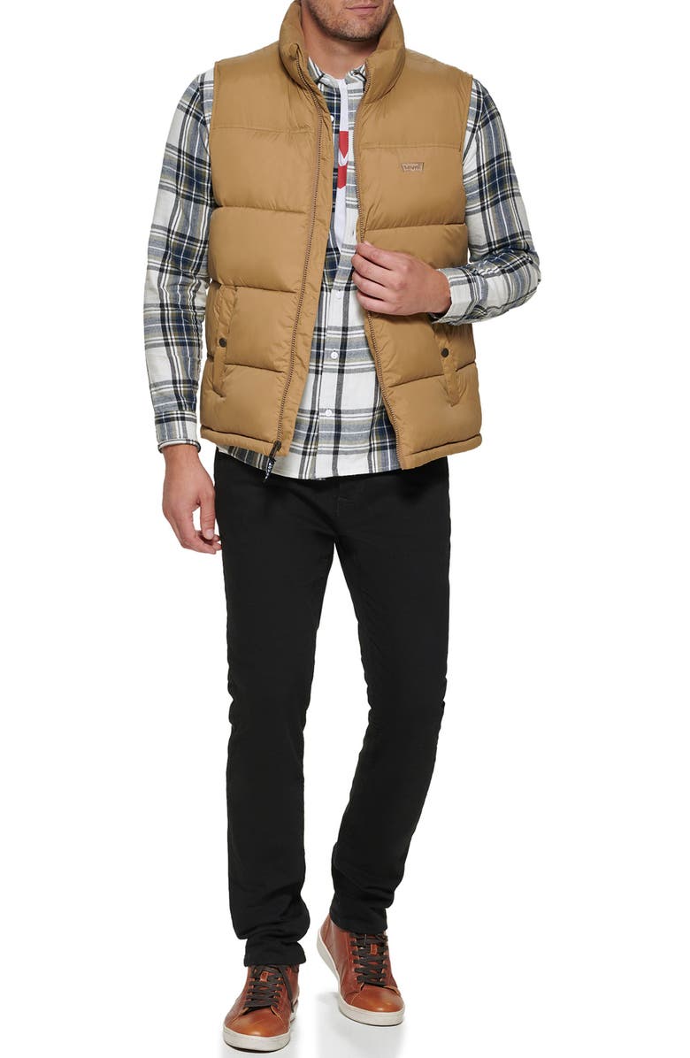 Levi's<sup>®</sup> Nylon Puffer Vest, Alternate, color, 