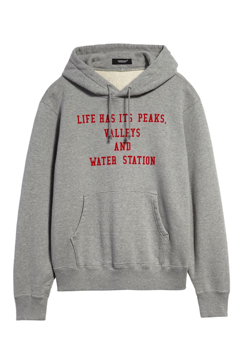 Men's Message from God Oversize Graphic Sweatshirt, Alternate, color, TOP GRAY