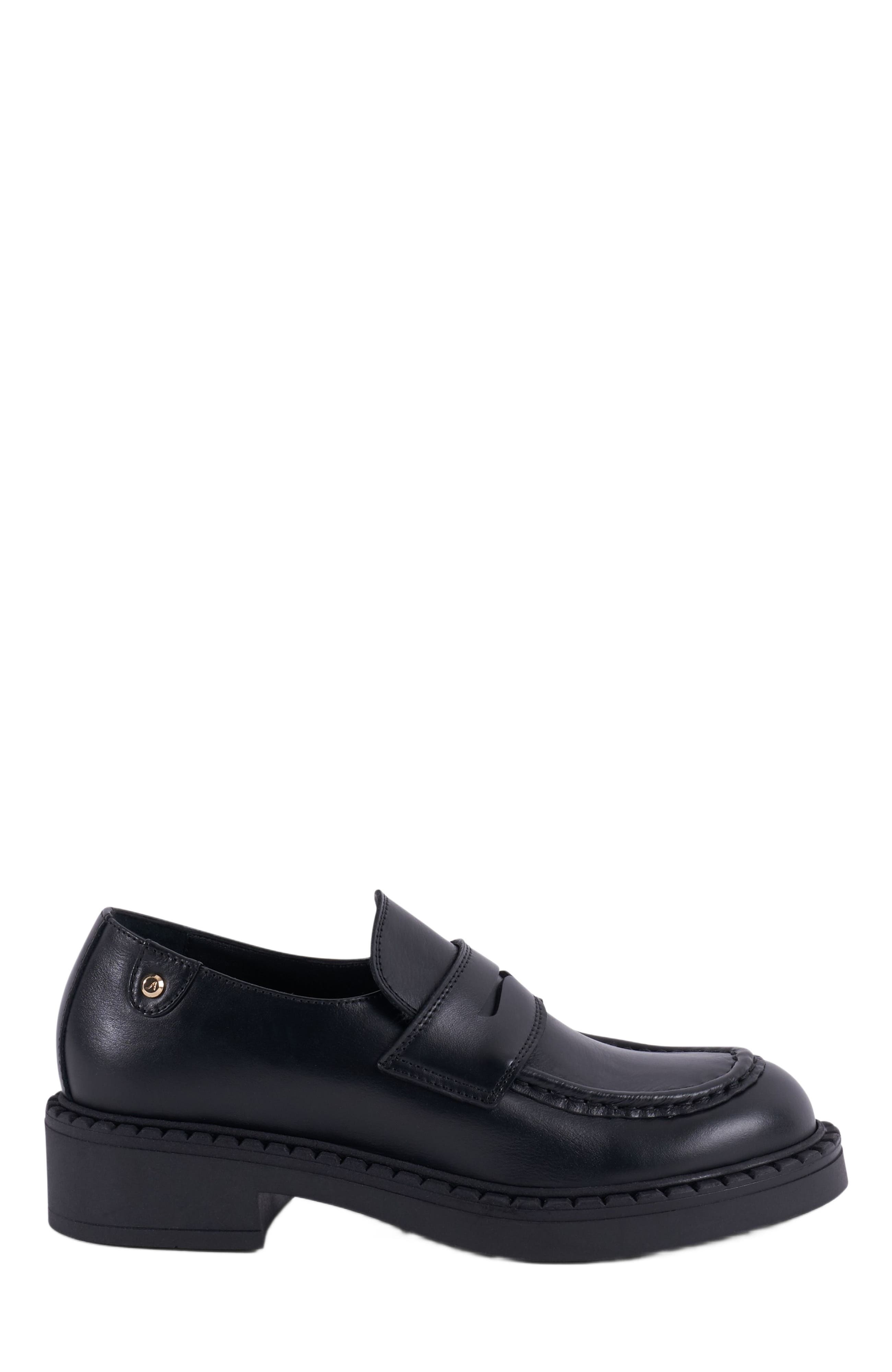 Stinaa.J Emma Orthopedic Loafers, Main, color, Black Leather