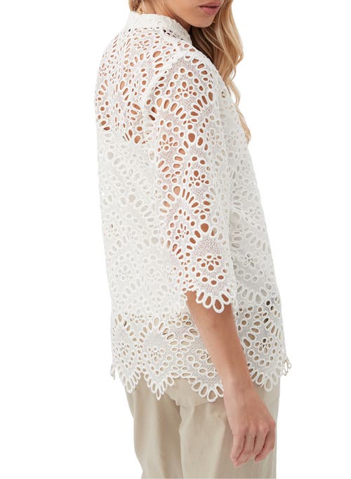 Trina Turk Martigues Lace Tunic Top