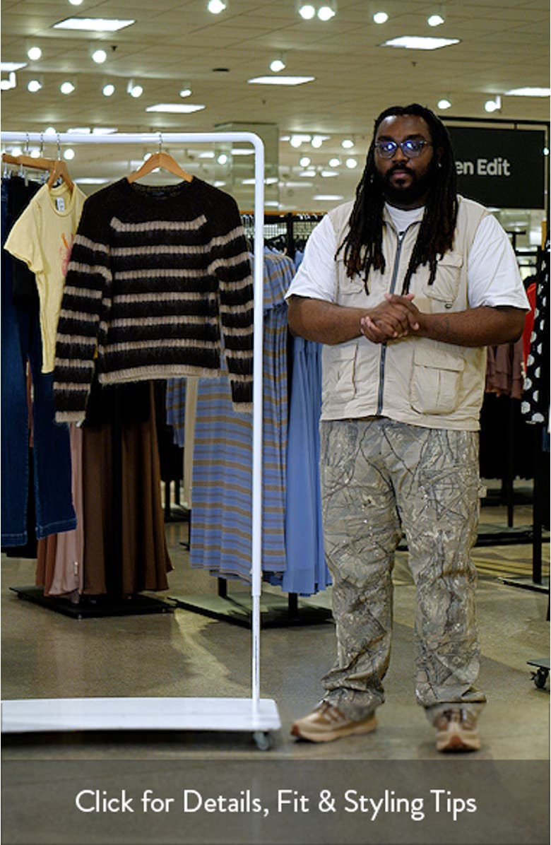 Riga Stripe Crewneck Sweater, sales video thumbnail