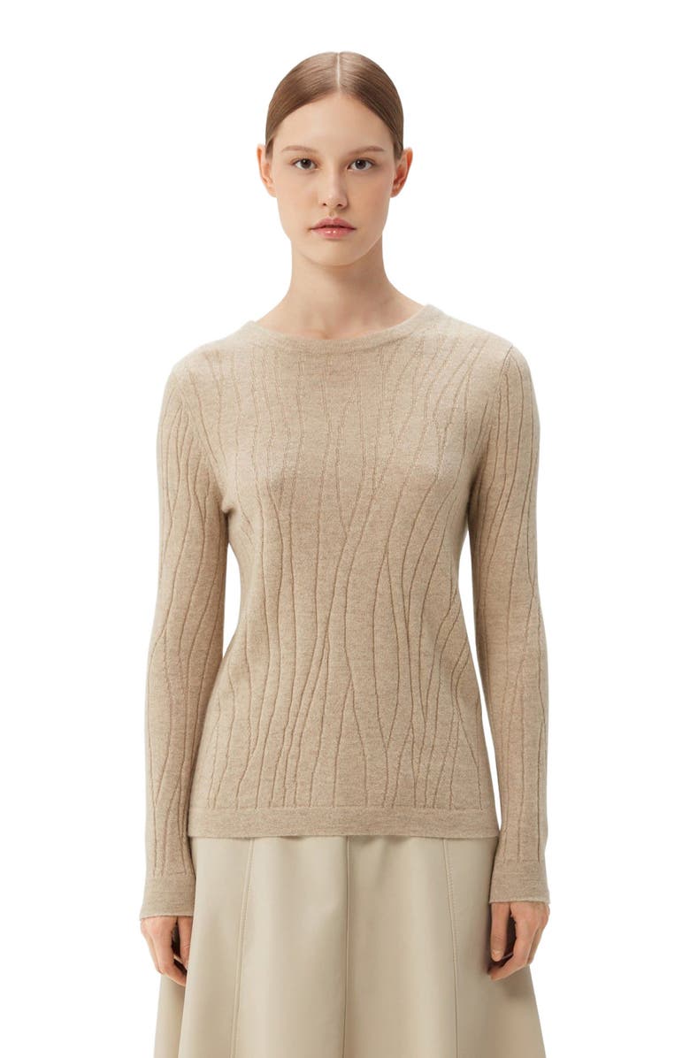 GOBI Mongolian Cashmere Cashmere Crewneck Sweater, Main, color,
