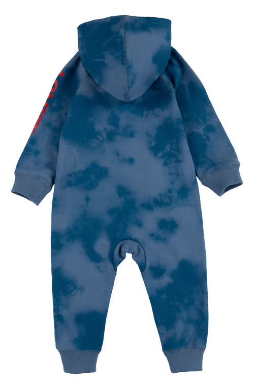 Levi's ® Tie Dye Hooded Romper In Blue