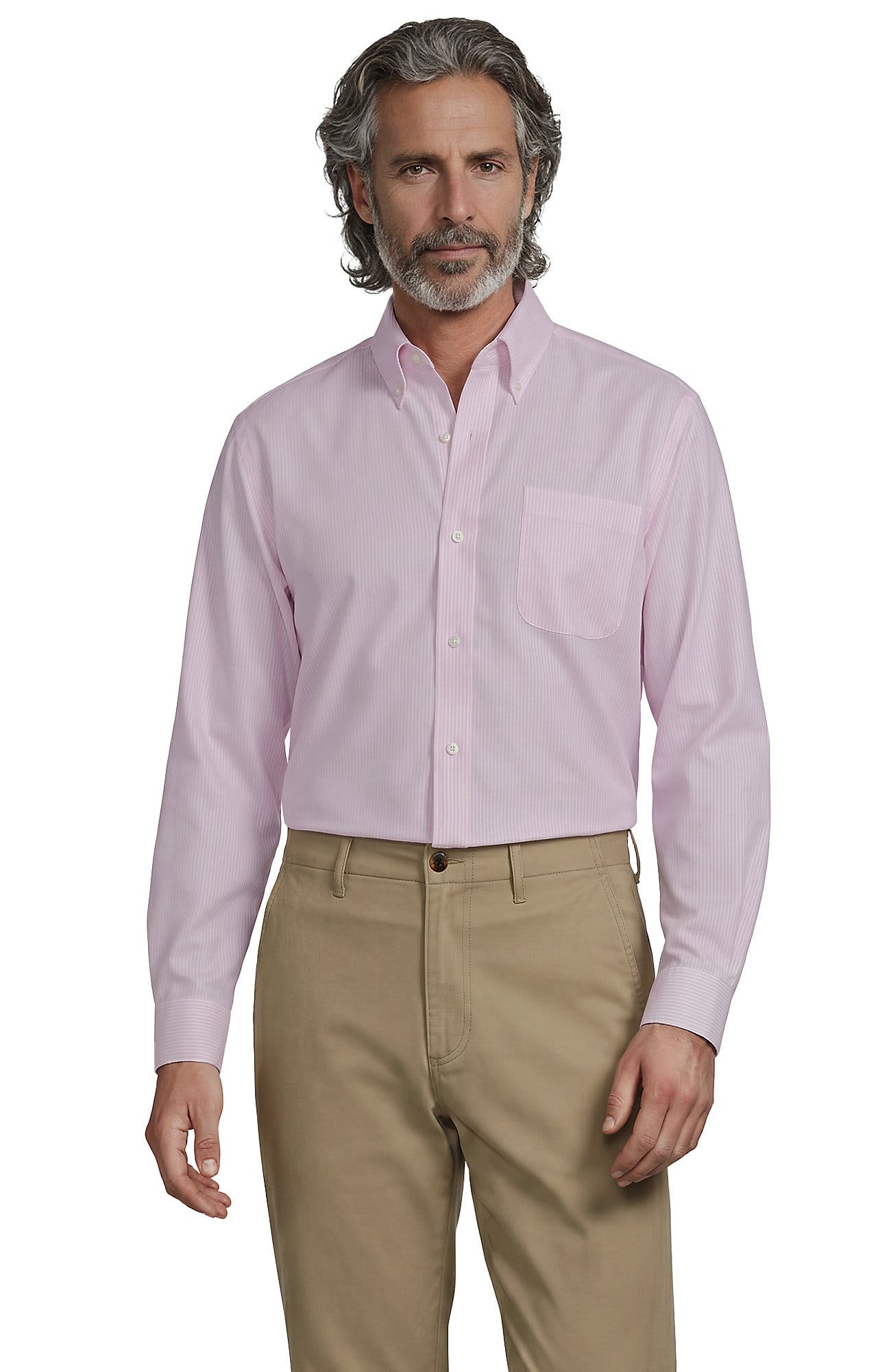 Light Rose Pink Stripe