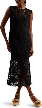 Ted Baker London Corha Floral Lace Midi Dress