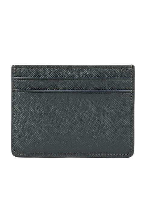 Reconstituted leather cardholder