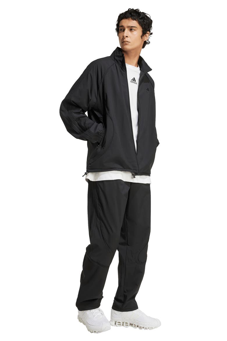 Teamgeist Adicolor Track Jacket, Alternate, color, BLACK/ BLACK