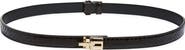 TOM FORD Snakeskin Embossed Sheepskin Leather Belt