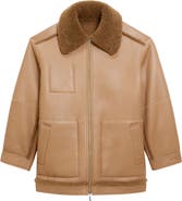 Theory Genuine Shearling Reversible Coat