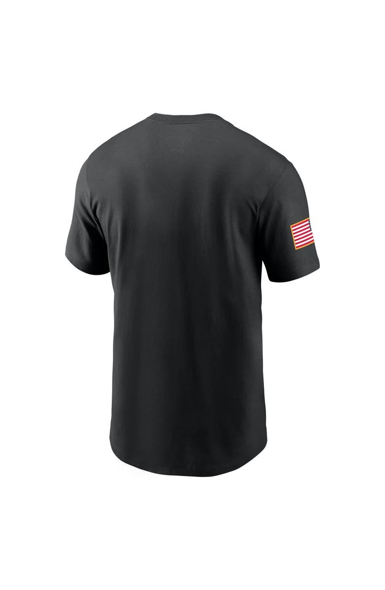 Nike Men's Nike Black Georgia Bulldogs 2025 Military Appreciation Dri-FIT T-Shirt, Alternate, color, Black