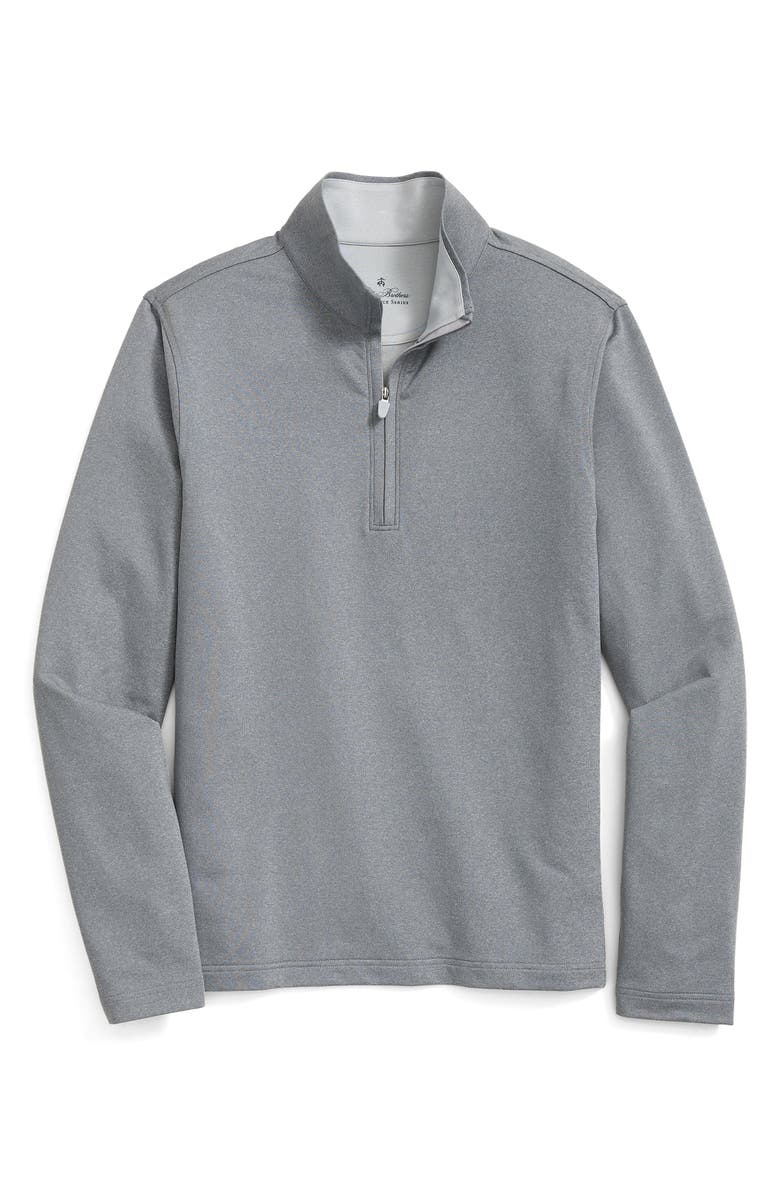 Brooks Brothers Performance Series Half Zip Top, Main, color, Bros